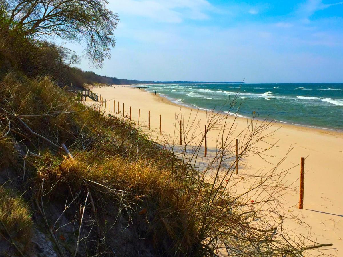 Kolobrzeg, Aqua Sol Polanki Park, Strand 300 M, Schwimmbad, Fitness, Parkplatz, Terasse Exteriör bild